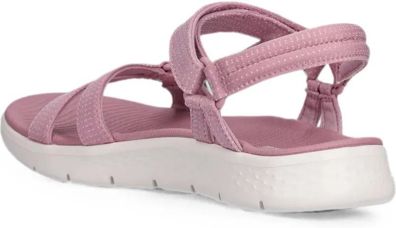 Skechers Go Walk Flex sandalen met klittenband Roze - Foto 2