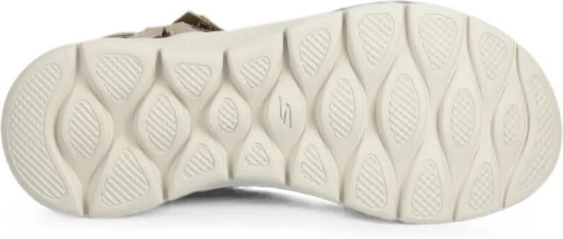 Skechers GoWalk Flex sandalen met klittenband Beige - Foto 5