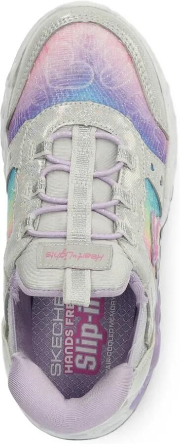 Skechers Heart Lights Slip-ins sneakers Zilver - Foto 3