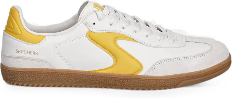 Skechers Hotshot Kickoff sneakers met contrasterend vlak Wit