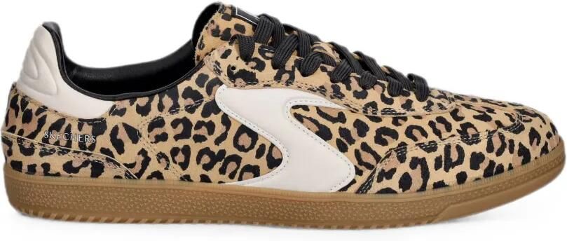 Skechers Hotshot On The Prowl sneakers met luipaardprint Beige