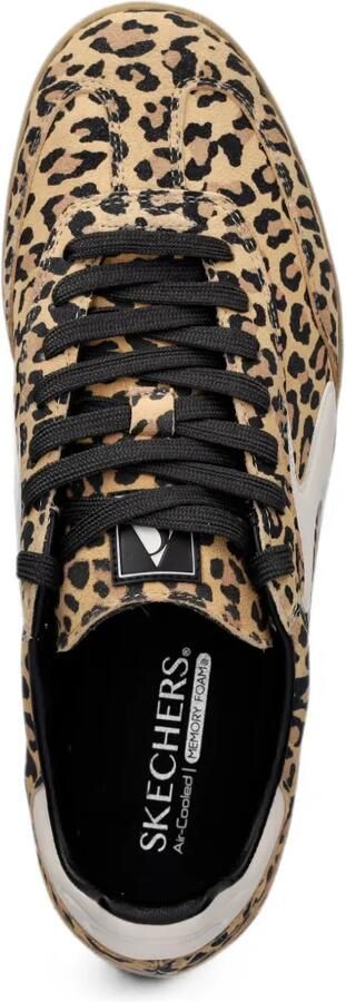 Skechers Hotshot On The Prowl sneakers met luipaardprint Beige - Foto 4