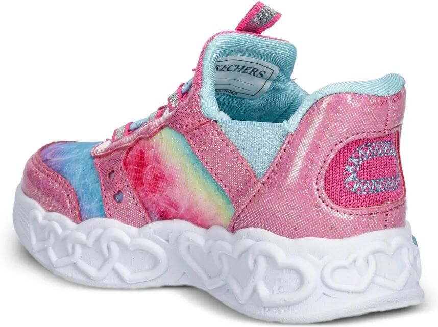 Skechers Infinite Heart Lights Slip-Ins sneakers Roze - Foto 2