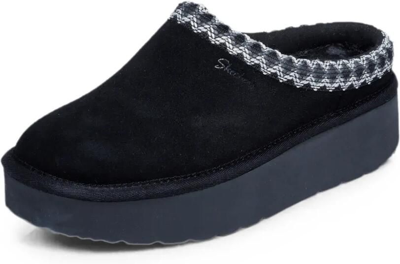 Skechers Keep Cozy Cascade slippers met plateauzool Zwart - Foto 2