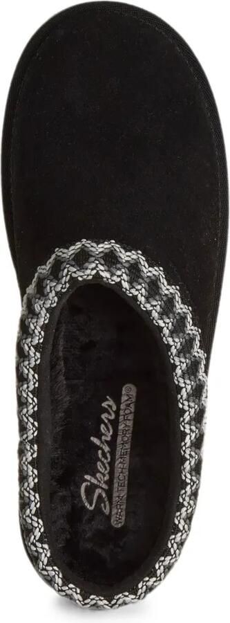 Skechers Keep Cozy Cascade slippers met plateauzool Zwart - Foto 4
