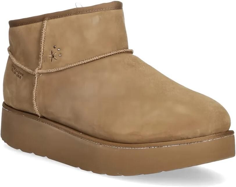 Skechers Keep Cozy laarzen met logodetail Beige - Foto 3