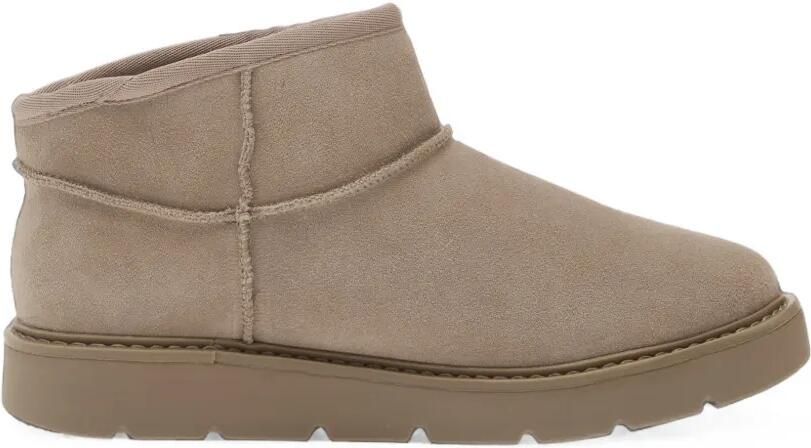 Skechers Keepsakes Cozy enkellaarzen met hartpatroon Beige