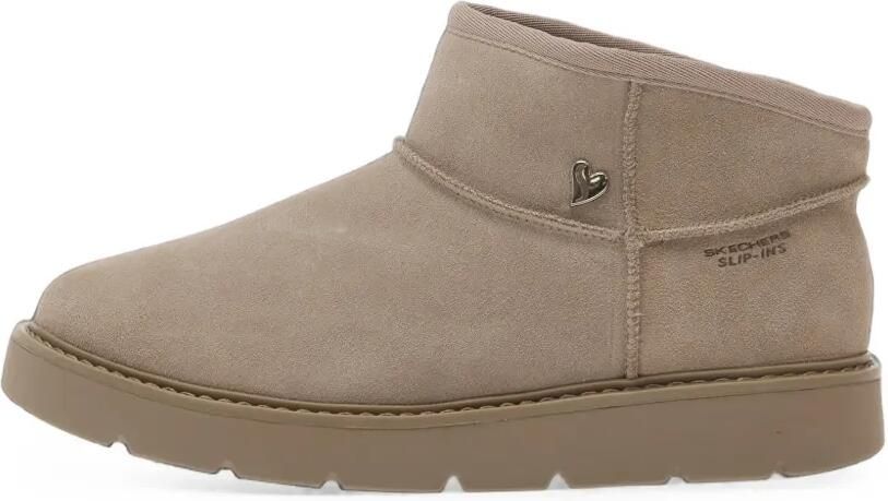 Skechers Keepsakes Cozy enkellaarzen met hartpatroon Beige - Foto 3