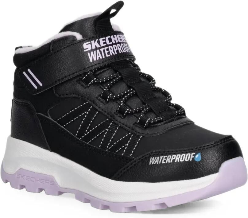Skechers Laarzen met klittenband Zwart
