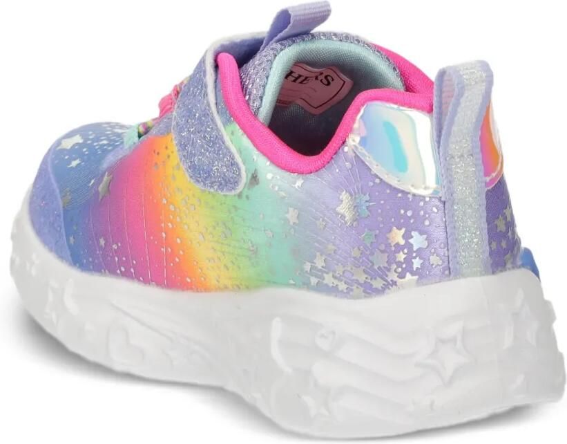 Skechers Low-top sneakers met glitterdetail Paars - Foto 2