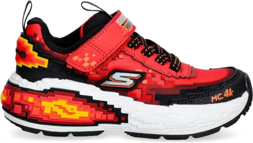 Skechers Mega-Craft 4K sneakers met pixelprint Rood - Foto 3