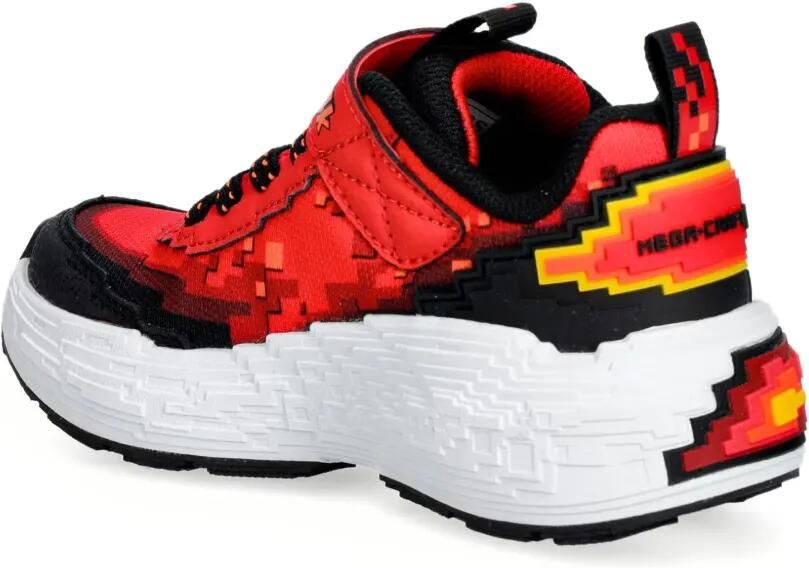 Skechers Mega-Craft 4K sneakers met pixelprint Rood - Foto 2
