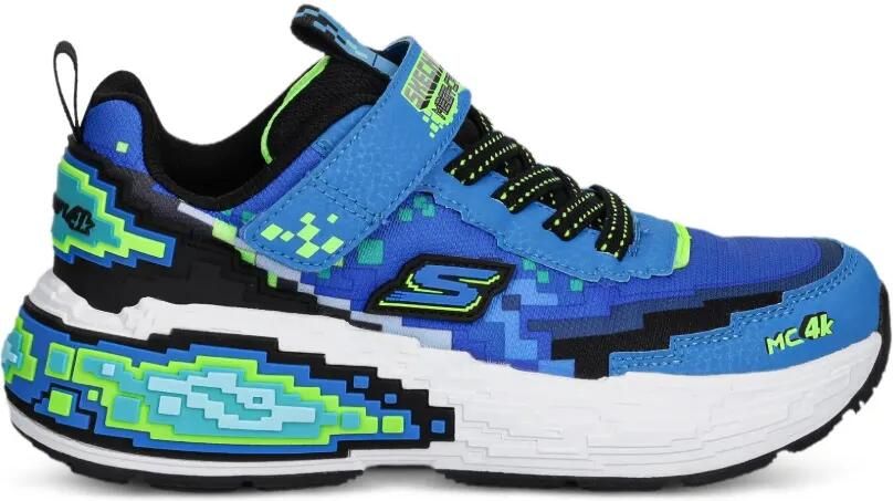 Skechers Mega-Craft sneakers met pixel-print Blauw - Foto 3
