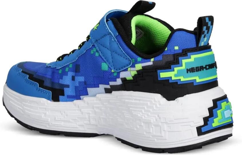 Skechers Mega-Craft sneakers met pixel-print Blauw - Foto 2