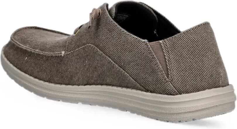 Skechers Melson Volgo loafers met veters Bruin - Foto 2