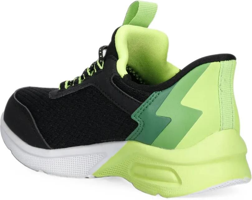 Skechers Microspec Max Brisk-Stripe Slip-ins sneakers Zwart - Foto 2