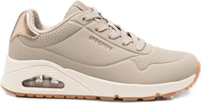 Skechers perforated sneakers Beige