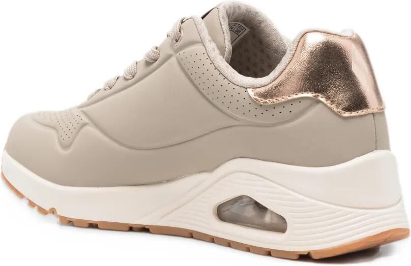Skechers perforated sneakers Beige - Foto 2