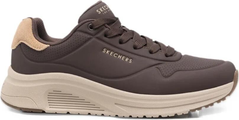 Skechers perforated sneakers Bruin