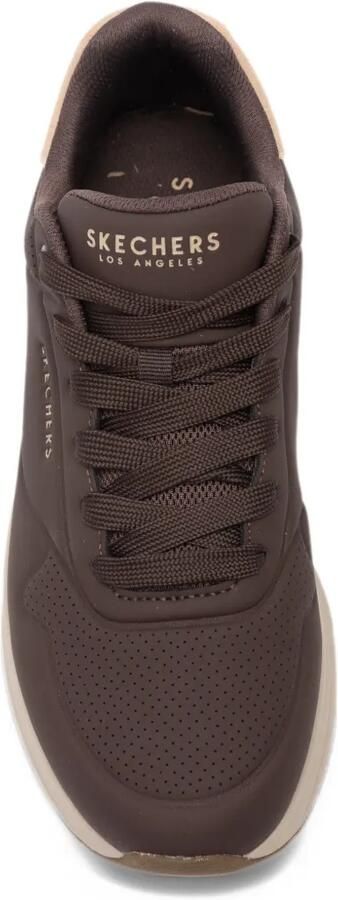 Skechers perforated sneakers Bruin - Foto 4