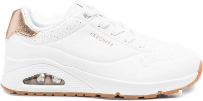 Skechers perforated sneakers Wit
