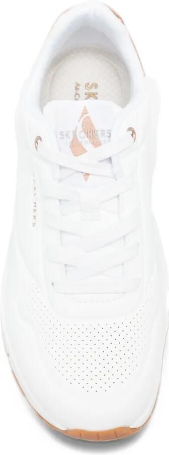 Skechers perforated sneakers Wit - Foto 4