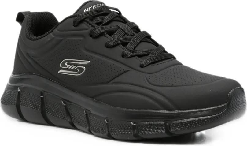 Skechers perforated sneakers Zwart