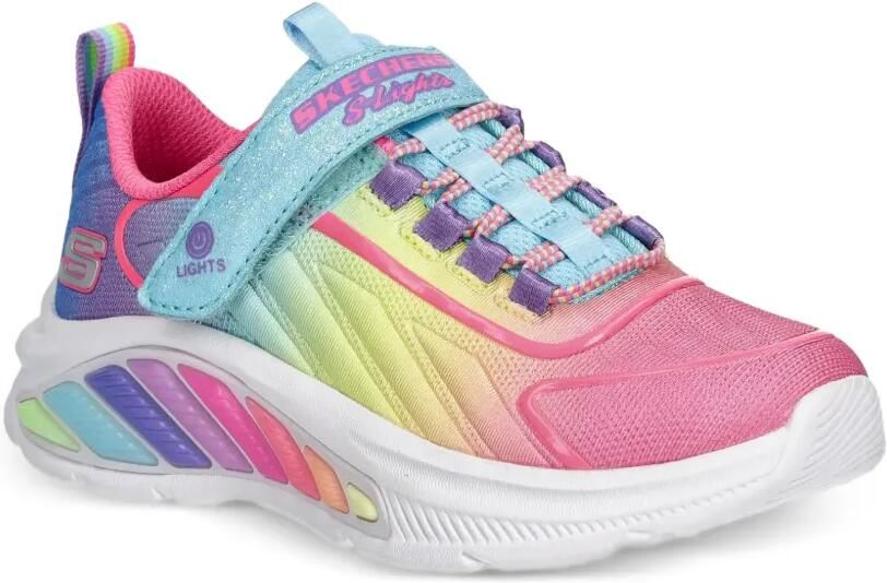 Skechers Rainbow Cruisers sneakers met klittenband Roze - Foto 3