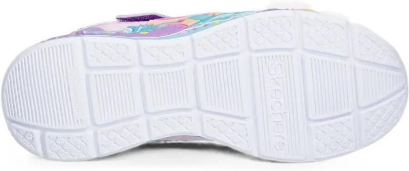 Skechers S-Lights Mermaid Dreams sneakers met klittenband Paars - Foto 5