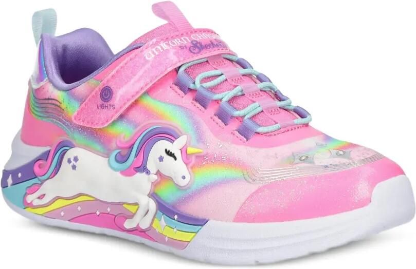 Skechers S-Lights: Unicorn Chaser sneakers Roze