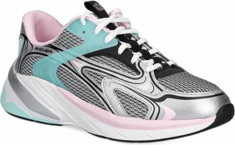 Skechers S2K mesh panelled sneakers Zilver - Foto 5