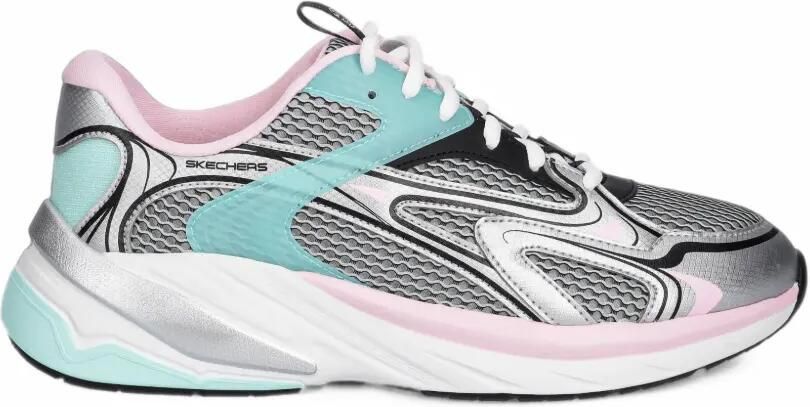 Skechers S2K mesh panelled sneakers Zilver
