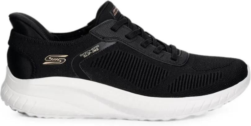 Skechers Slip-ins Bobs Sport Squad Chaos sneakers Zwart