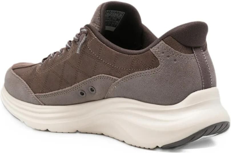 Skechers Slip-ins quilted leather sneakers Bruin - Foto 2