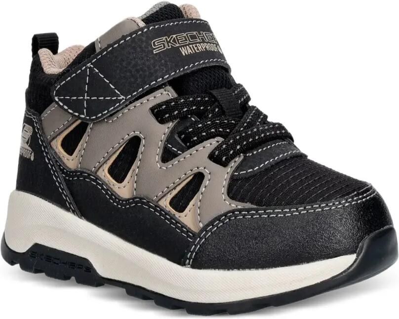 Skechers Storm Blazer Drizzle Squad sneakers met klittenband en vlakken Zwart