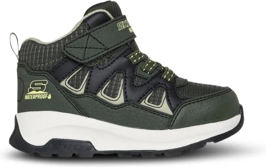 Skechers Storm Blazer Drizzle Squad waterproof enkellaarzen met klittenband Groen - Foto 3