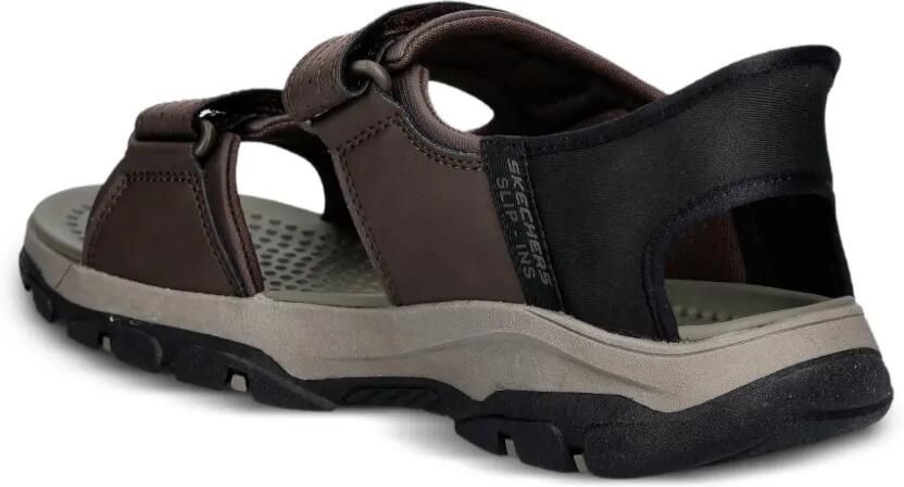 Skechers Tresmen-Reece sandalen met klittenband Bruin - Foto 2