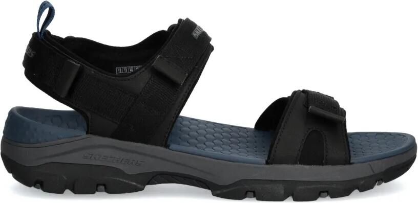 Skechers Tresmen Ryer sandalen met klittenband Zwart