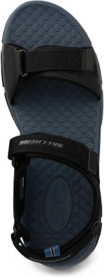 Skechers Tresmen Ryer sandalen met klittenband Zwart - Foto 4
