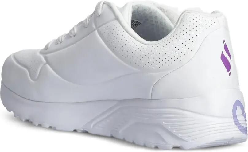 Skechers Uno Lite sneakers met hartprint Wit - Foto 2