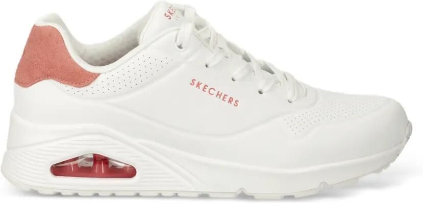 Skechers Uno Pop Back sneakers Wit