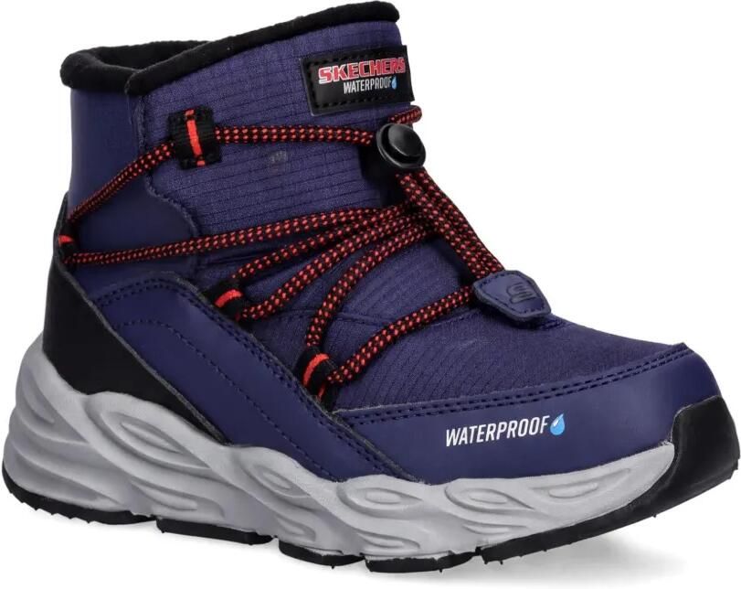 Skechers Veterlaarzen Blauw