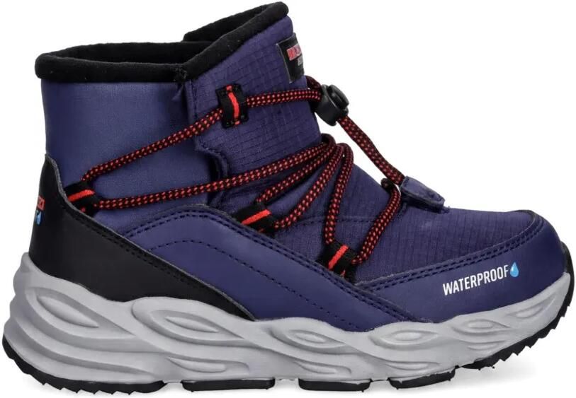 Skechers Veterlaarzen Blauw