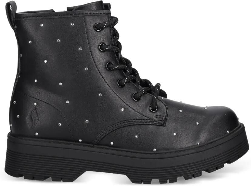 Skechers Veterlaarzen met studs Zwart - Foto 3