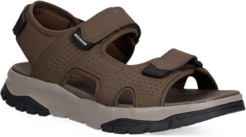 Skechers Wagner sandalen met klittenband Bruin - Foto 3