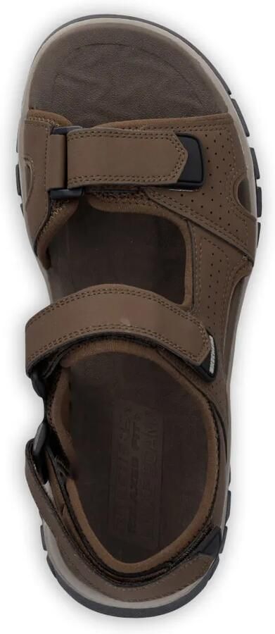 Skechers Wagner sandalen met klittenband Bruin - Foto 4