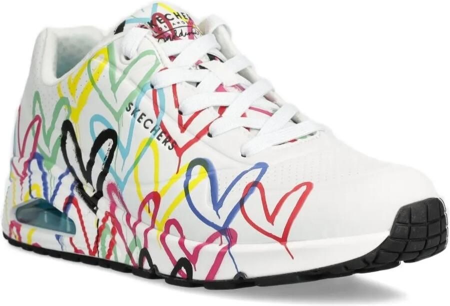 Skechers x James Goldcrown Uno Lite -Spread The Love low-top sneakers Wit - Foto 1
