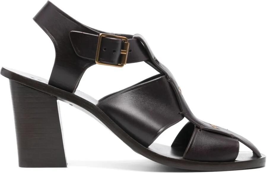 Soeur Ales 80 mm pumps Bruin