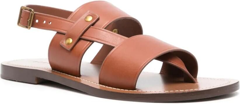 Soeur Amazonia leren sandalen Bruin - Foto 4