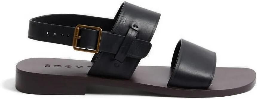 Soeur Douglas sandalen met gesp Zwart